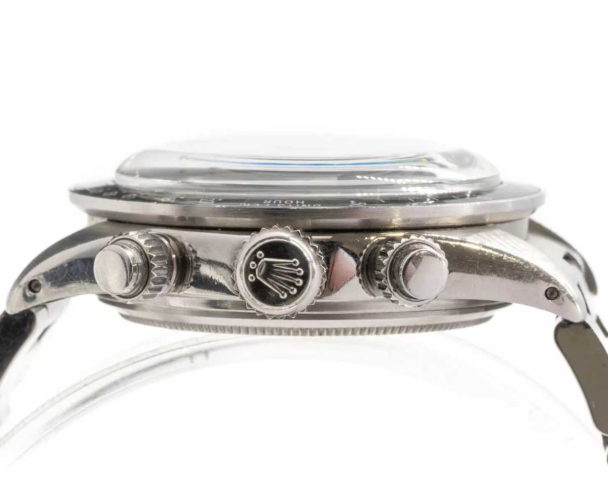 Grande montre à remontage manuel vintage RLX Daytona 6263 rouge en acier inoxy