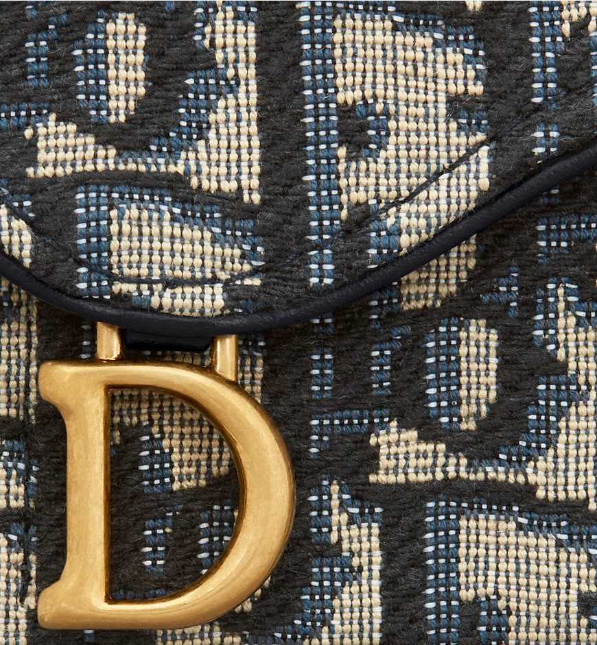 Diôr Porte-cartes à goussets Jasmine Saddle