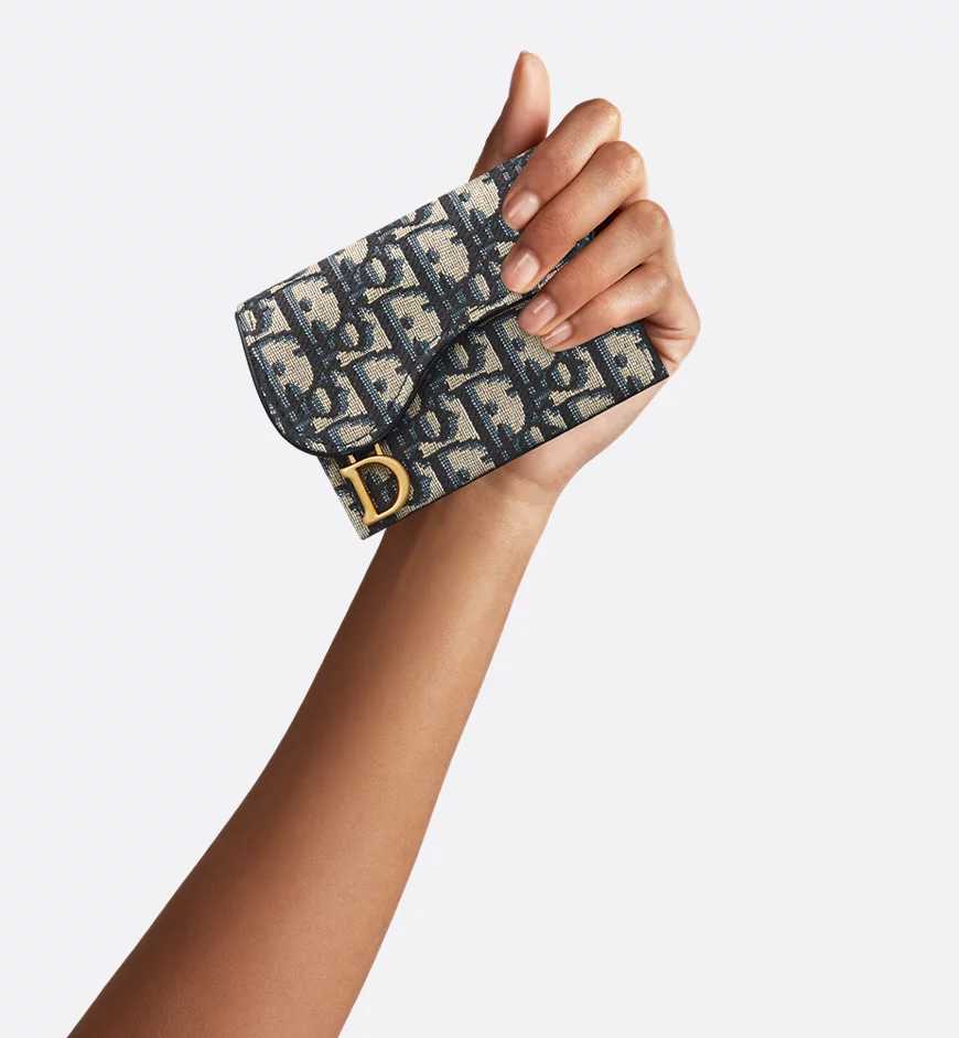 Diôr Porte-cartes à goussets Jasmine Saddle