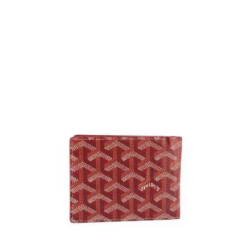 Goy@rd
Portefeuille Victoire Goyard Toile enduite Rouge