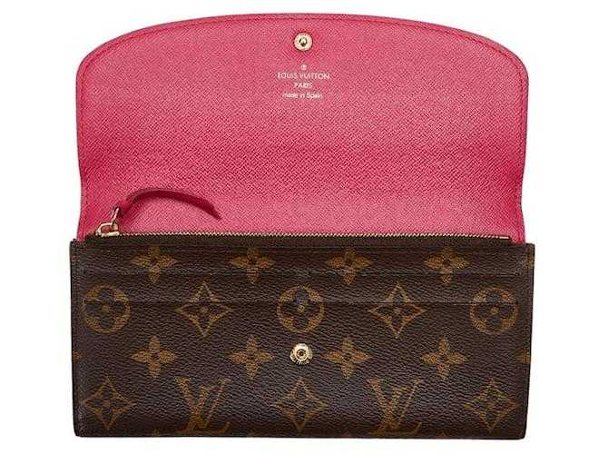 LV Monogramme Emilie Portefeuille M60697 Marron