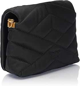 Pinkô Love Click Puff Baby Recycled Nylon Puzzle Quilt, Sac Femme