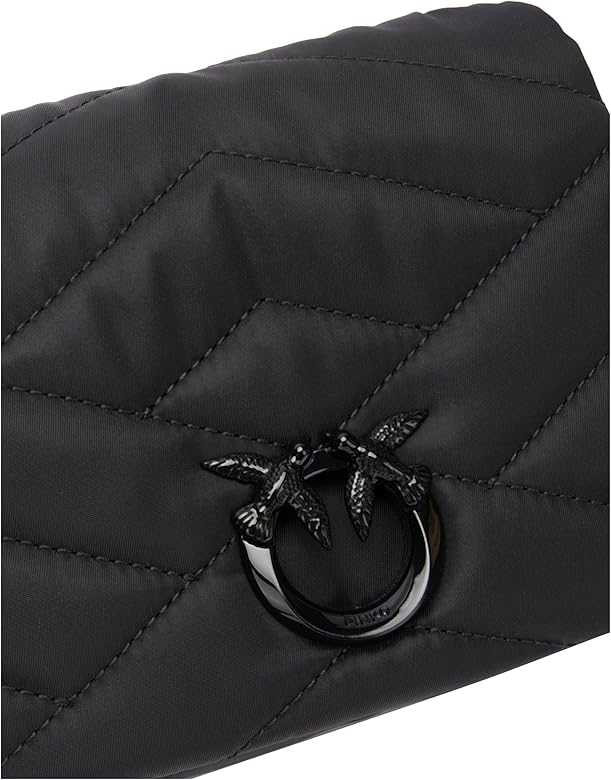 Pinkô Love Click Puff Baby Recycled Nylon Puzzle Quilt, Sac Femme