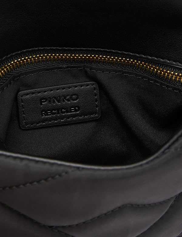 Pinkô Love Click Puff Baby Recycled Nylon Puzzle Quilt, Sac Femme