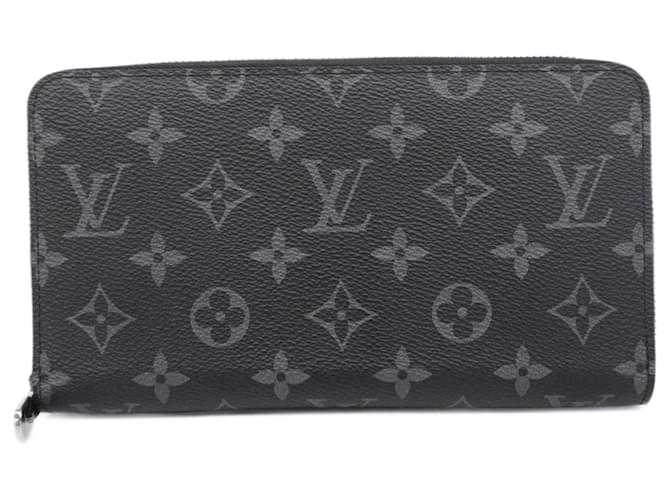 LV Portefeuille long Monogram Eclipse Zippy Organizer NM M82081 Noir