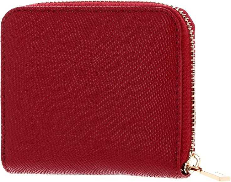 Gûess Laurel Mini Portefeuille Saffiano Red