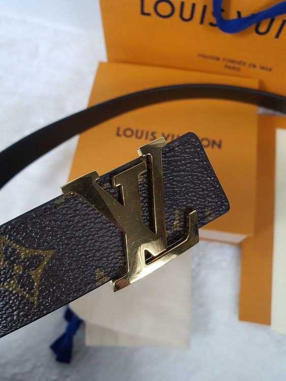 LV Belt INITIALES 30MM REVERSIBLE