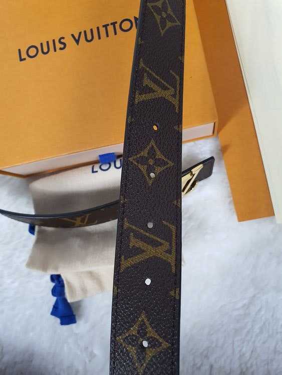 LV Belt INITIALES 30MM REVERSIBLE
