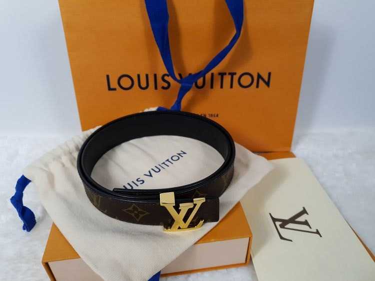 LV Belt INITIALES 30MM REVERSIBLE