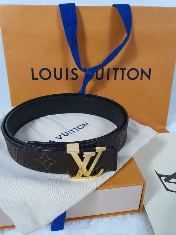 LV Belt INITIALES 30MM REVERSIBLE
