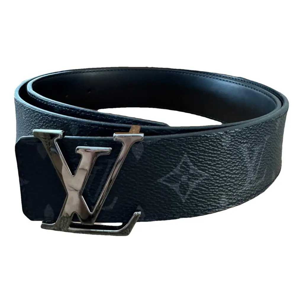 LV Ceinture Initiales, Noir