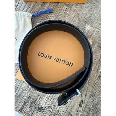 LV Ceinture Initiales, Noir