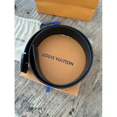 LV Ceinture Initiales, Noir