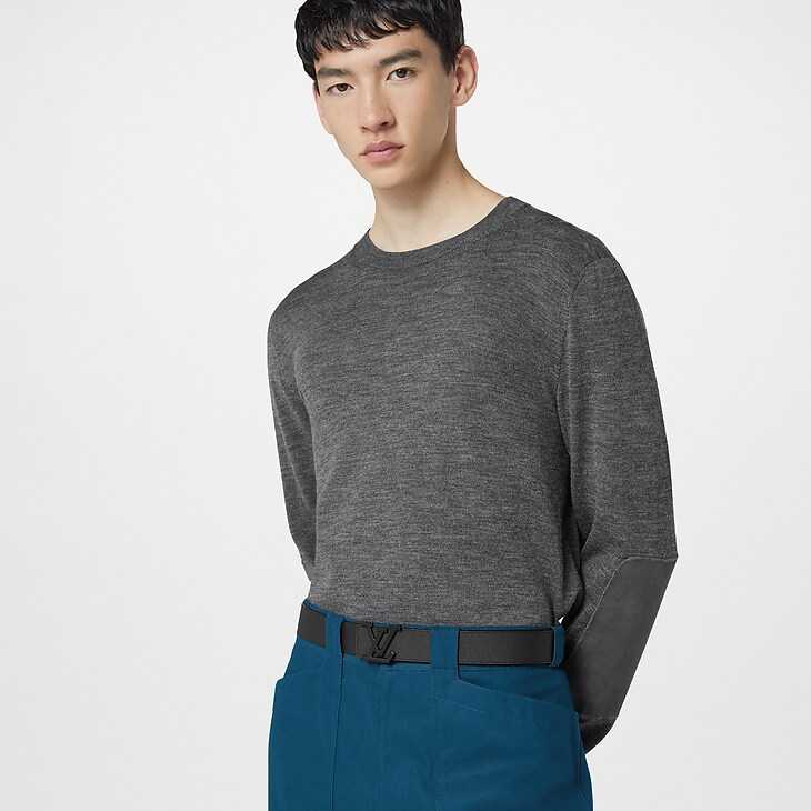 Cinturón LV Aerogram de 3,5 cm