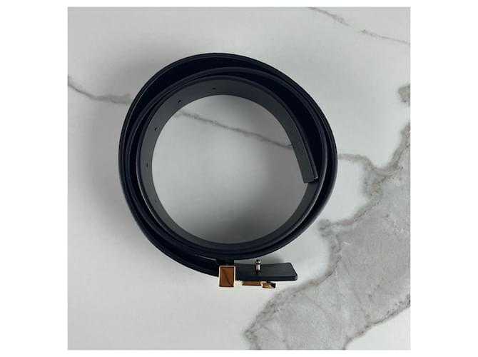 LV Ceinture LV Iconic 30 mm Réversible Noir