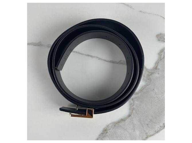 LV Ceinture LV Iconic 30 mm Réversible Noir