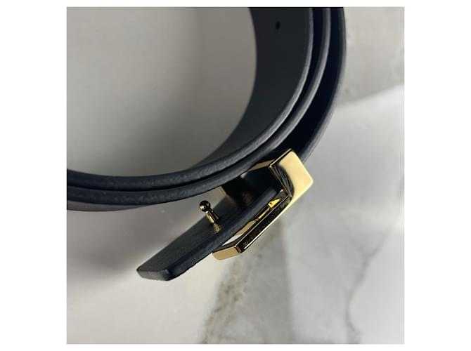 LV Ceinture LV Iconic 30 mm Réversible Noir