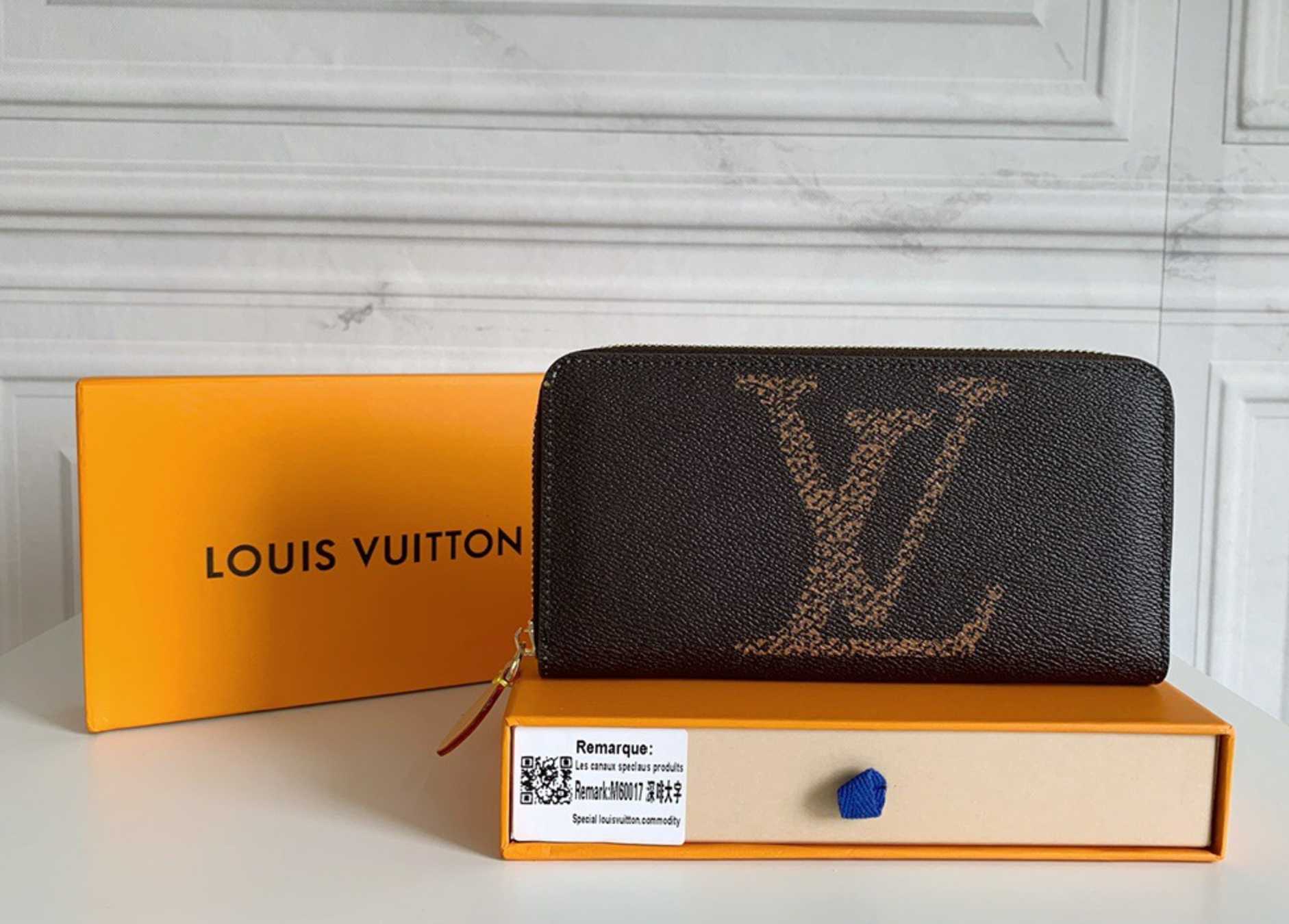 LV MONOGRAM GIANT ZIPPY PURSE