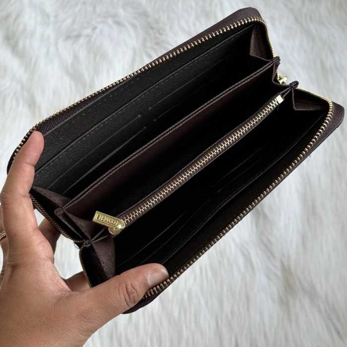 Co@ch Portefeuille Accordéon Zippé En Jacquard Exclusif