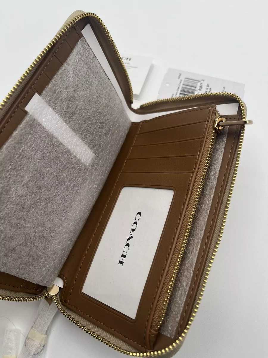 Co@ch Portefeuille zippé moyen