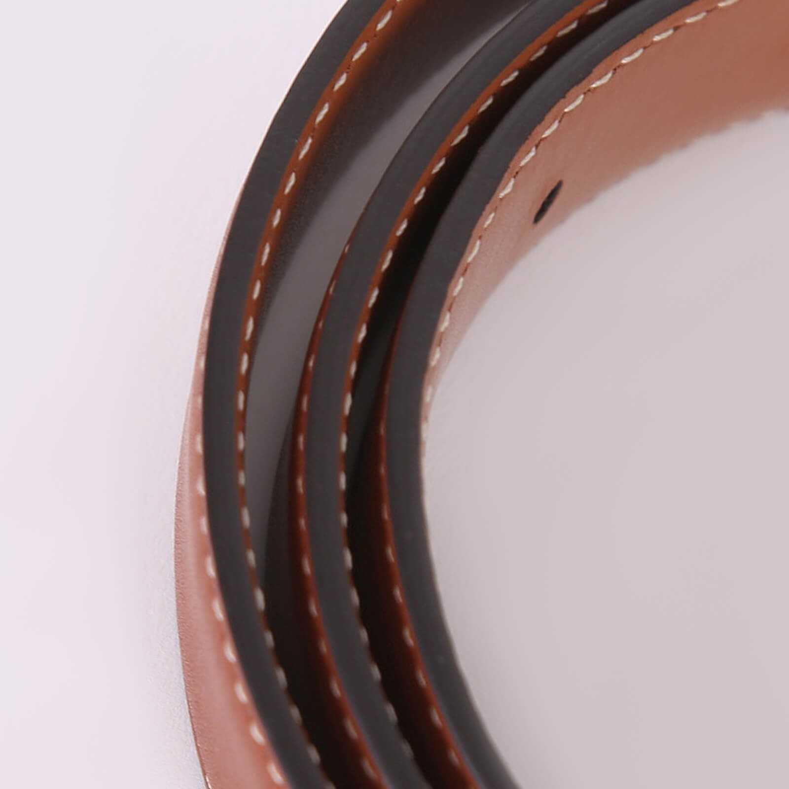 Cêlinë
Triomphe Medium Taurillon Natural Calfskin Belt Tan 85