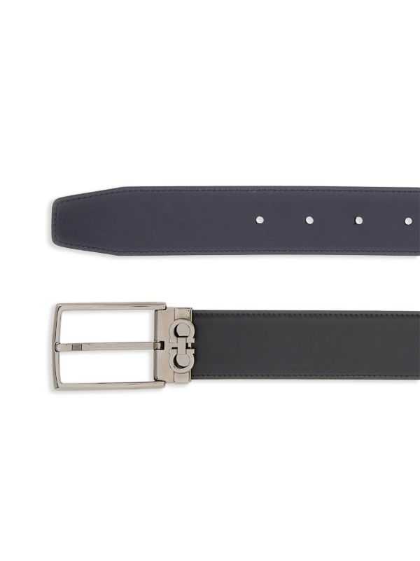 Ferragamô
ceinture à design réversible