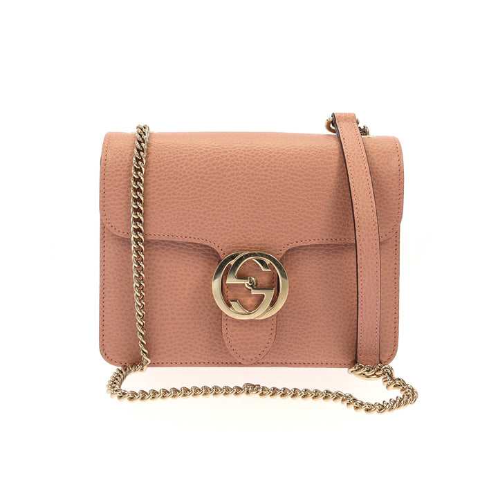 GG Sac à bandoulière imbriqué rose