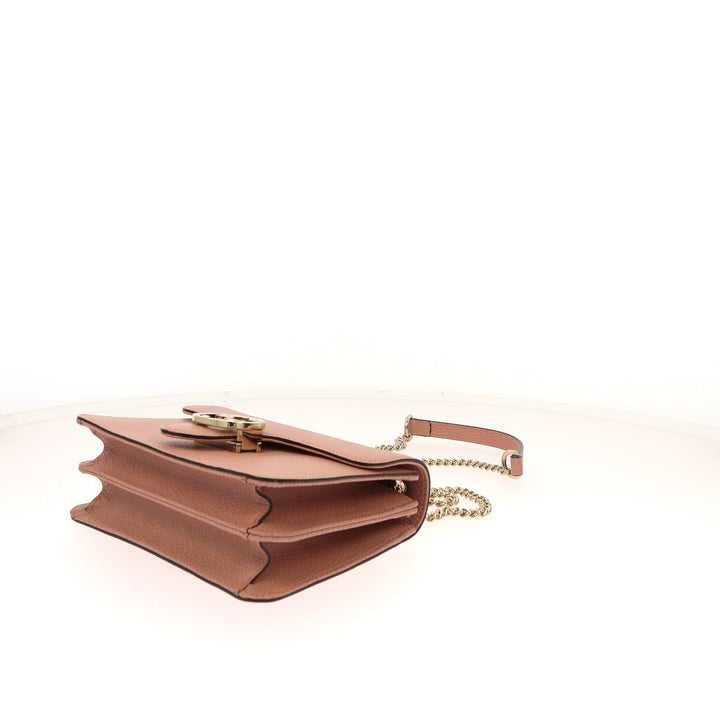 GG Sac à bandoulière imbriqué rose