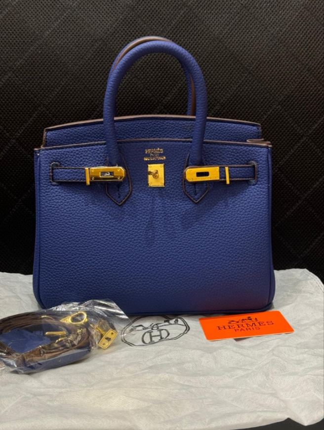 HRMS
Birkin 25 Togo Bleu Électrique