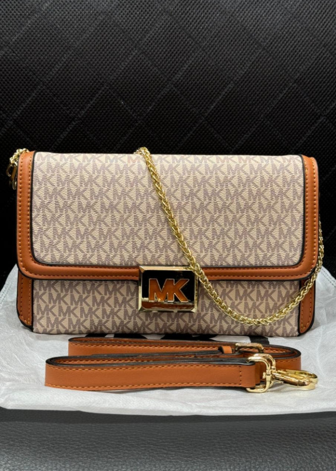 MK Sac à épaule Sonia convertible de taille moyenne à logo