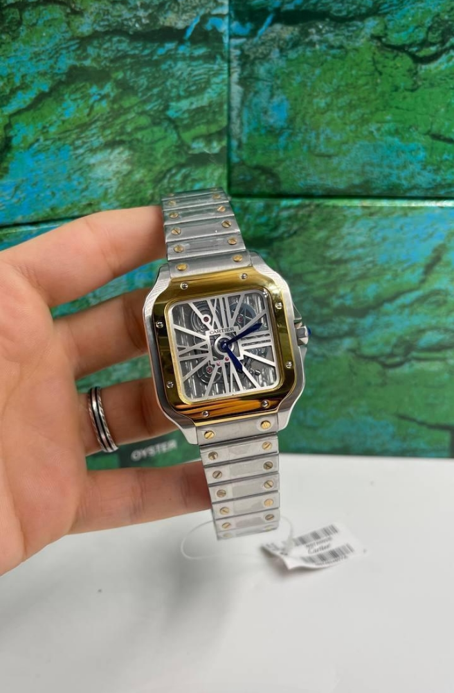 C@rtier Montre squelette Santos de