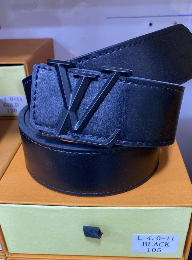 Cinturón LV Aerogram de 3,5 cm