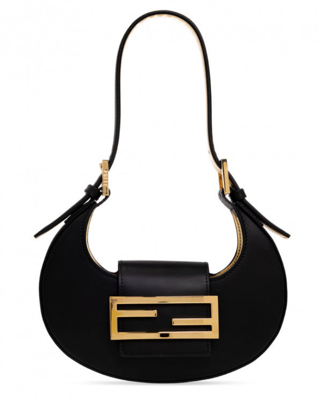 FÊNDÏ Mini Sac À Bandoulière En Noir