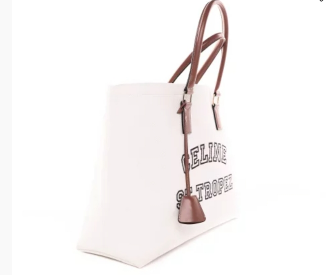 Cêlinë
Sac Cabas Grand Celine St-Tropez Toile Blanc