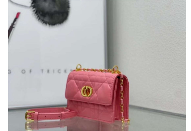 Diôr Mini sac Miss Caro, Rose