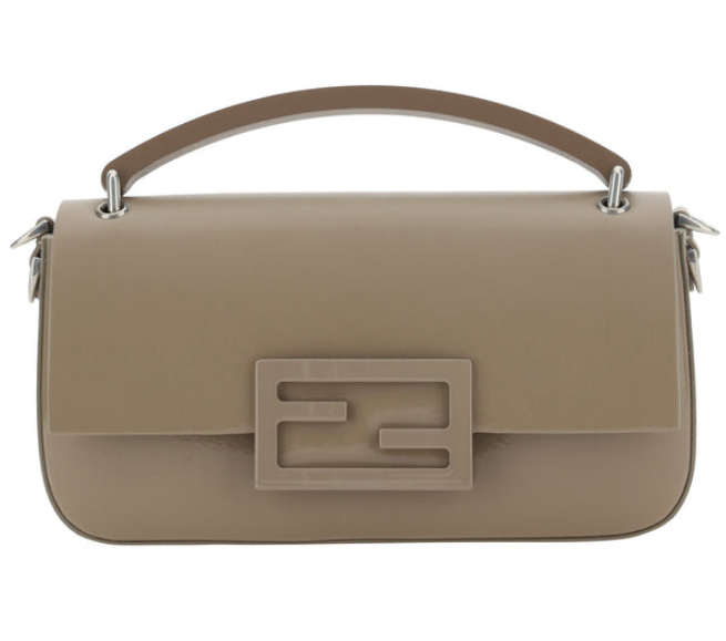Fêndï Women Baguette Phone Pouch Patent Leather Pouch