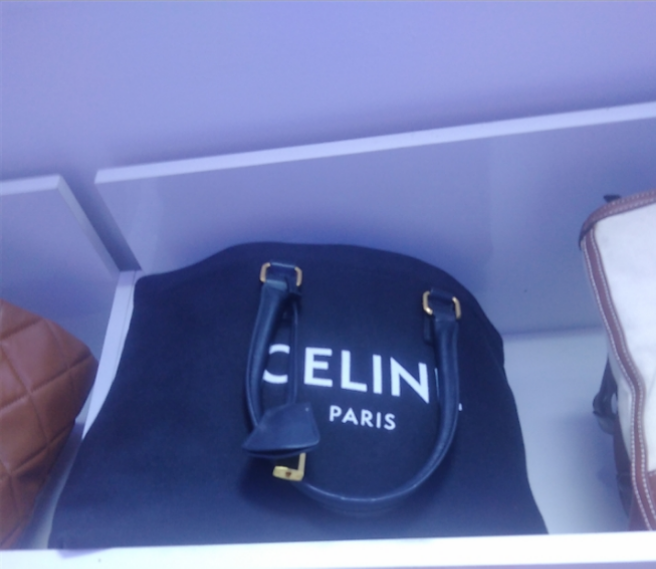 Cêlinë Sac cabas horizontal Celine Noir