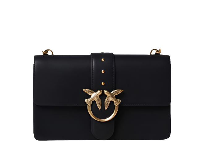 Pïnkô Sac porté épaule femme Noir