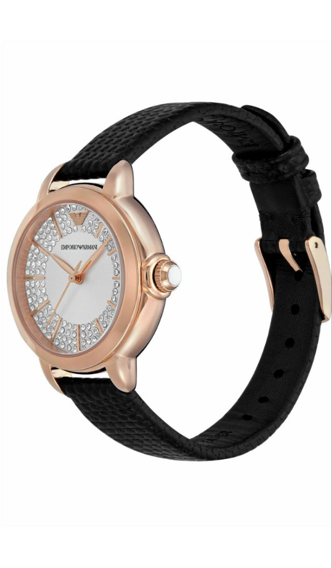 Emporio Armani TRADIITIONAL MIA - Montre - black