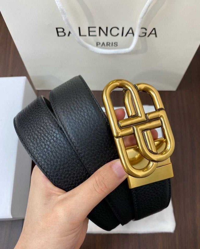 B@lenciaga Ceinture, Noir