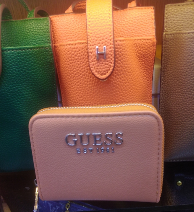 Gûess Portefeuille petit format zippé Laurel