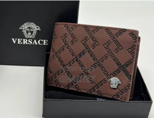 Vers@ce Pattern Wallet For Him