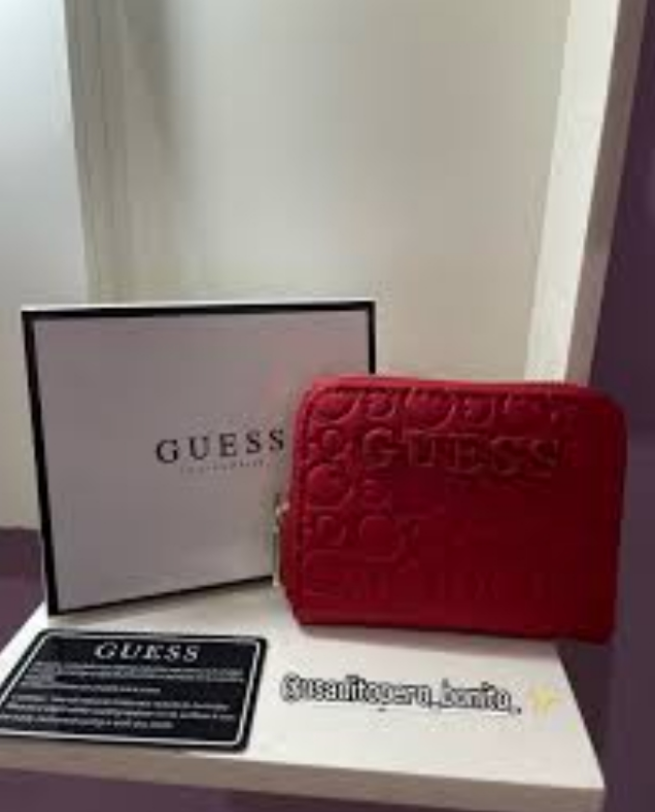 Gûess Bowie Debossed Zip-Around Wallet