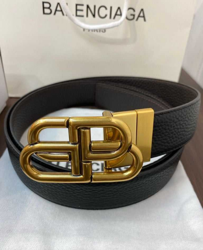 B@lenciaga Ceinture, Noir