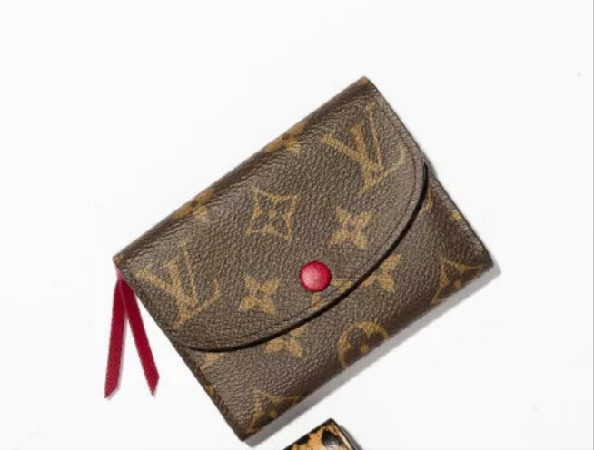 LV Porte-monnaie Louis Vuitton Toile enduite Monogramme Marron