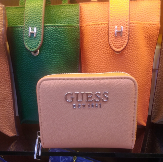 Gûess Portefeuille petit format zippé Laurel