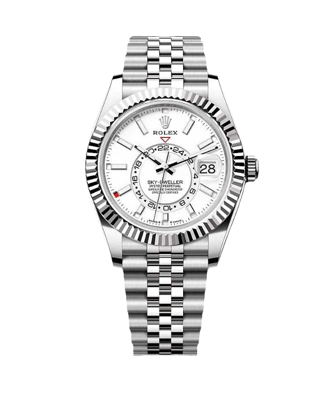 ROLEX
Sky-Dweller
42 mm, Rolesor gris