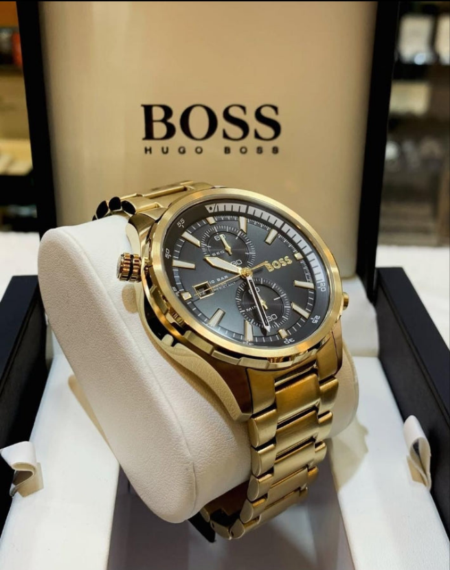 Montre Hugô Bôss Globetrotter Chronographe Pour Homme - 1513932