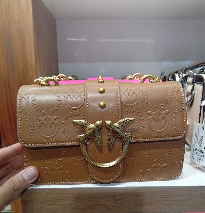 Pïnkô
Leather shoulder bag LOVE MINI ICON NEW MONOGRAM