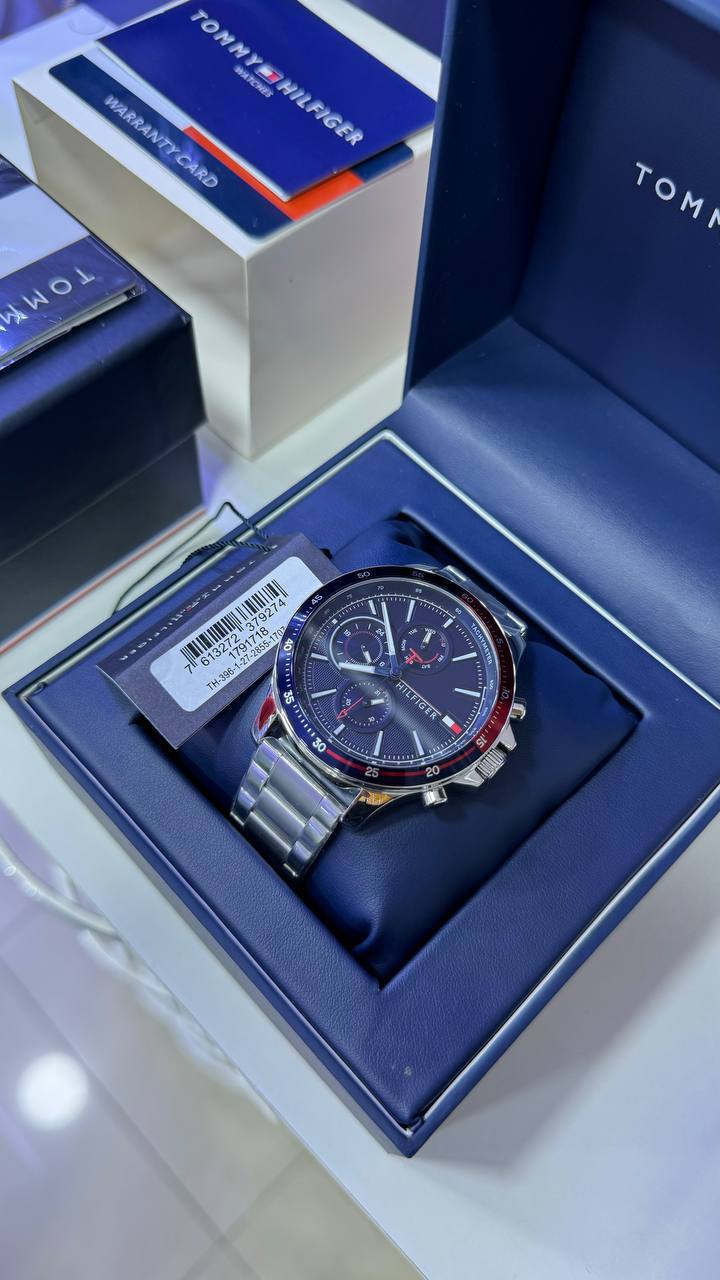 TMY Hilfiger Bank Montre Homme Multifonction